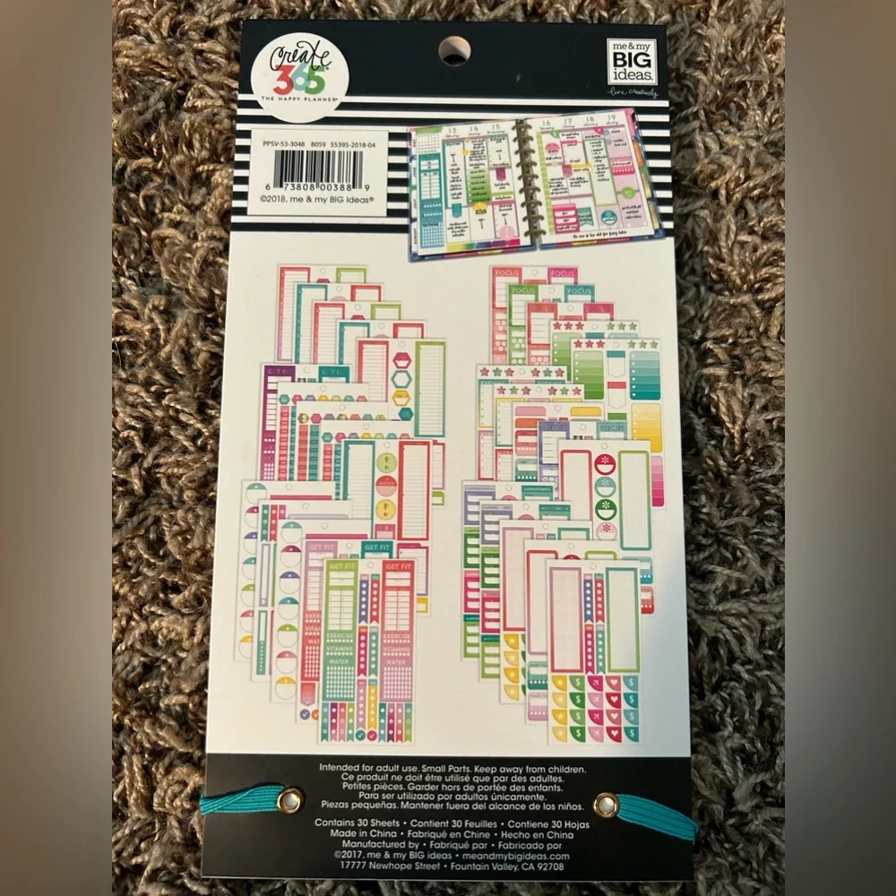 The Happy Planner “Productivity” Sticker Book